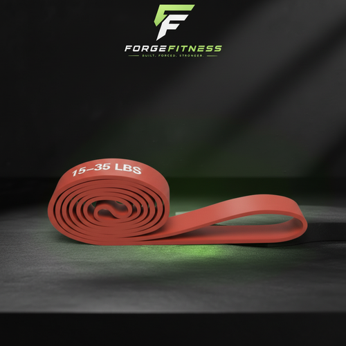 ForgeFitness Resistance Band - Medium 15-35 LBS